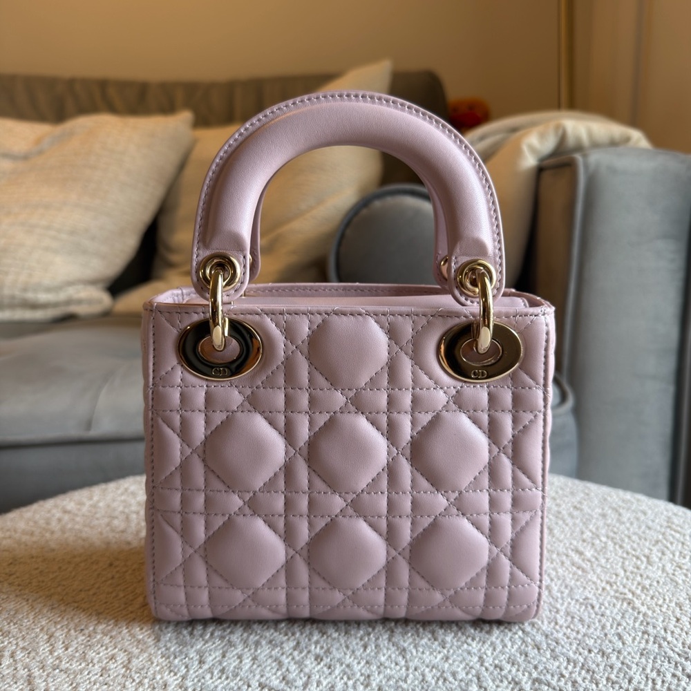 Dior: lady dior size mini - Picture 3 of 14